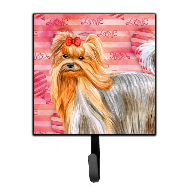 Carolines Treasures Yorkshire Terrier Love Leash or Key Holder BB9772SH4 - main